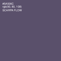 #5A506C - Scarpa Flow Color Image